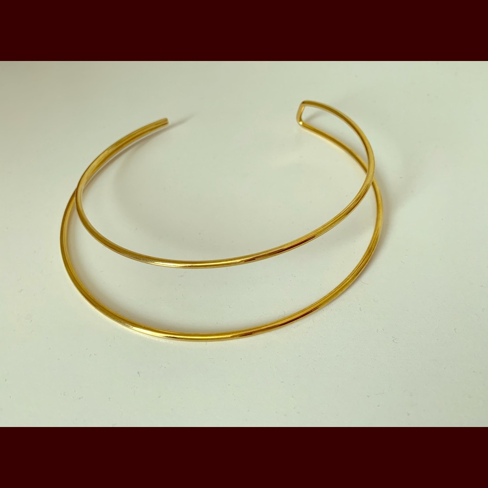 BaubleBar Gold Collar Necklace